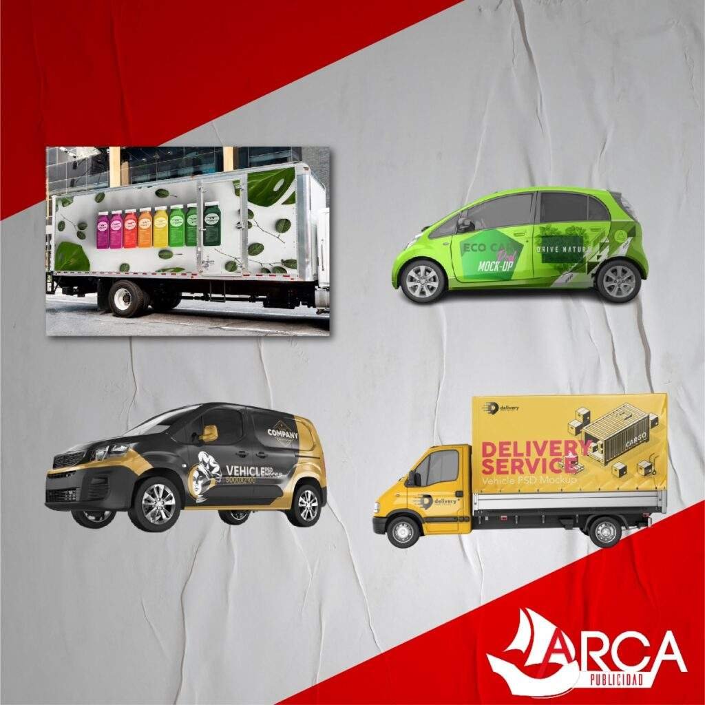 Avisos Luminosos medellin 7 Decoracion vehicular medellin - arca publicidad litografia